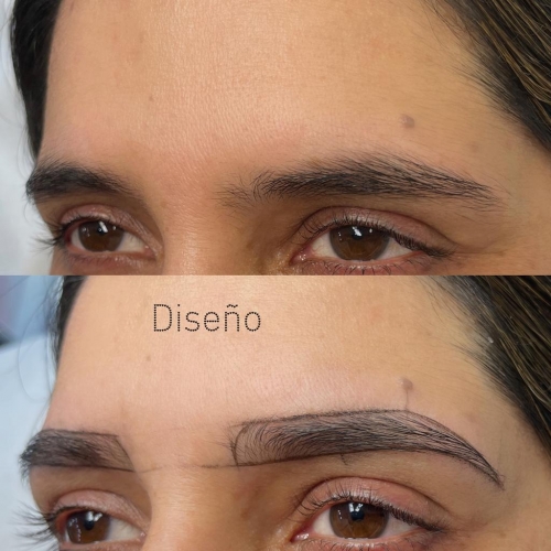 Diseño de Cejas Henna y aplicación Henna