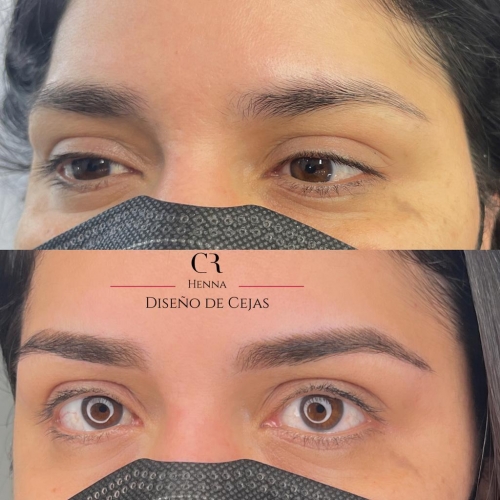 Diseño de Cejas Henna y aplicación Henna