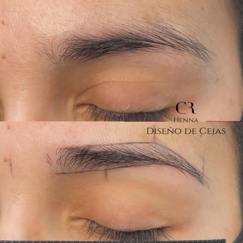 Diseño de Cejas Henna y aplicación Henna